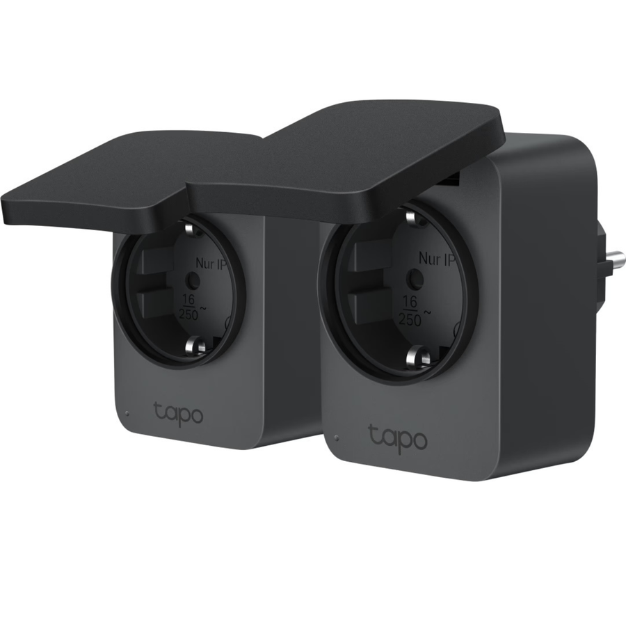 Enchufe inteligente de exterior Tapo P410M – pack de 2